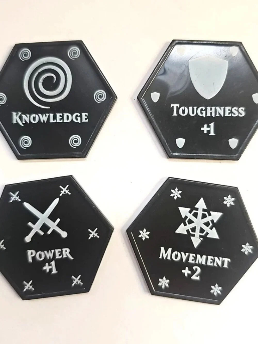 Magic the Gathering Arena of the Planeswalkers 4 Glyphs REPLACEMENT Pieces EUC